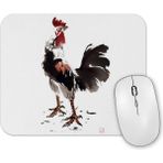 Baskı Dükkanı Rooster Stare Horoz Mouse Pad