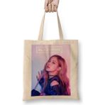 Baskı Dükkanı Rose Blackpink Bez Çanta