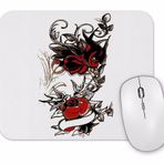Baskı Dükkanı Rose Mouse Pad