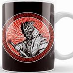 Baskı Dükkanı Samurai Japanese Art Ninja Japan Warrior Shinobi Martial Art Kupa