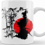 Baskı Dükkanı Samurai Ninja Kupa