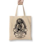 Baskı Dükkanı Santa Muerte Bez Çanta