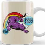 Baskı Dükkanı Sarcasm Funny Vintage Cougar Saying Hi Omicron 2022 Kupa