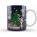 Baskı Dükkanı Saturn Around The Christmas Tree Sailor Moon Kupa