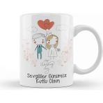 Baskı Dükkanı Sevgililer Günü Sevgiliye Hediye 0119 Kupa