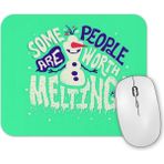 Baskı Dükkanı Sevimli Kardan Adam Mouse Pad