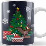 Baskı Dükkanı Sharptooth Around The Christmas Tree Land Before Time Kupa