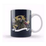 Baskı Dükkanı Sherlock Holmes Parrot Magnifying Glass Kupa