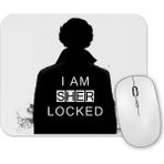 Baskı Dükkanı Sherlock I Am Sher Locked Sherlock Holmes Sherlocked Mouse Pad