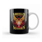 Baskı Dükkanı Shield Maiden Norse Mythology Female Warrior Kupa