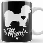 Baskı Dükkanı Shih Tzu Dog Mom Mother's Day Gift Kupa