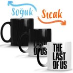 Baskı Dükkanı SK11261 The Last Of Us Logo Sihirli Porselen Bardak Kupa