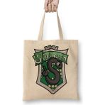 Baskı Dükkanı Slytherin Slyther Bez Çanta
