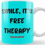 Baskı Dükkanı Smile Emoji Quotes Funny Happy Face Love Gift Kupa