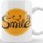 Baskı Dükkanı Smile Komik Imoji Kupa