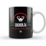 Baskı Dükkanı Soldier 76 Ive Got You in My Sights Overwatch Kupa