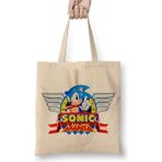 Baskı Dükkanı Sonic Mania Bez Çanta