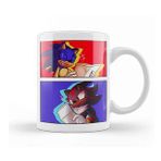 Baskı Dükkanı Sonic the Hegdehog Letters Kupa