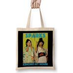 Baskı Dükkanı Sparks Kimono My House Bez Çanta