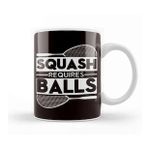 Baskı Dükkanı Squash Requires Balls Indoor Tennis Court Player Coach Match Kupa