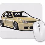 Baskı Dükkanı Stanced Out Golf Mk4 Creme Mouse Pad
