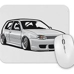 Baskı Dükkanı Stanced Out Golf Mk4 Mouse Pad