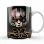 Baskı Dükkanı Star Cat Wars 019 Kupa