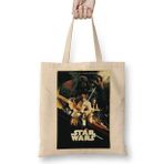 Baskı Dükkanı Star Wars Guerra Nas Estrelas Bez Çanta