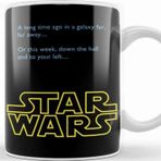 Baskı Dükkanı Star Wars Opening Crawl 01 Kupa