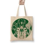 Baskı Dükkanı Starbucks Nami Bez Uzun Saplı Krem Rengi Çanta