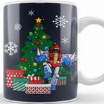 Baskı Dükkanı Starscream Around The Christmas Tree Transformers Kupa