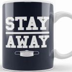 Baskı Dükkanı Stay Away Virus Kupa