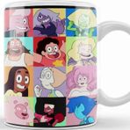 Baskı Dükkanı Steven Universe Character Set Kupa
