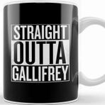 Baskı Dükkanı Straight Outta Gallifrey Doctor Who White Kupa
