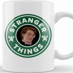 Baskı Dükkanı Stranger Things Barb Coffee Kupa