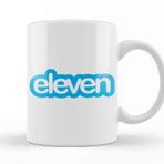 Baskı Dükkanı Stranger Things Eleven Twitter Logo Kupa