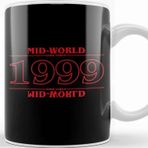 Baskı Dükkanı Stranger Things Mid World 1999 Dark Tower Kupa