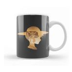 Baskı Dükkanı Straw Hat Captain Kupa