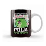 Baskı Dükkanı Strawberry Milk And Anime Japanese Art Japan Manga Kupa