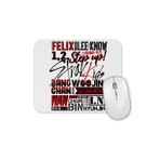 Baskı Dükkanı Stray Kids Font Collage Mouse Pad
