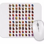 Baskı Dükkanı Super Kahraman Puglar Mouse Pad