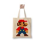 Baskı Dükkanı Süper Mario Nintendo Atari Bez Çanta