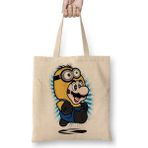 Baskı Dükkanı Super Minion Süper Mario 01 Bez Çanta