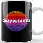 Baskı Dükkanı Supermom Süperanne 013 Kupa