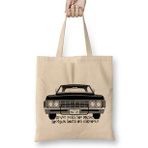 Baskı Dükkanı Supernatural Dean Winchester Daddy's Home Bez Çanta