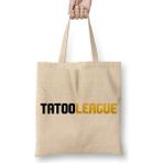 Baskı Dükkanı Tatooleague Logo Preto Bez Kadın Günlük Çanta