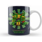 Baskı Dükkanı Teenage Mutant Ninja Turtles Retro Japanese Kupa