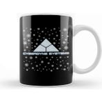 Baskı Dükkanı Terminator Cyberdyne Systems Christmas Snow Logo Kupa