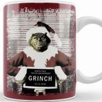 Baskı Dükkanı The Grinch Christmas Mugshot Kupa Bardak