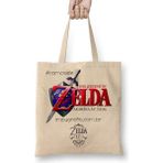 Baskı Dükkanı The Legend Of Zelda Ocarina Of Time Bez Çanta